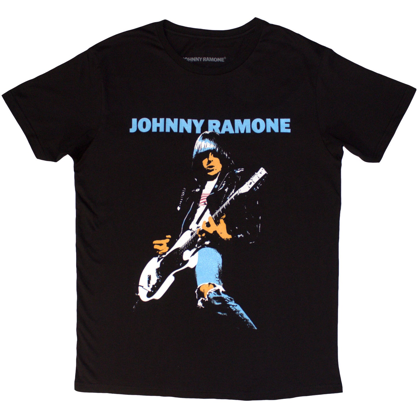 Een foto van een Johnny Ramone T-Shirt