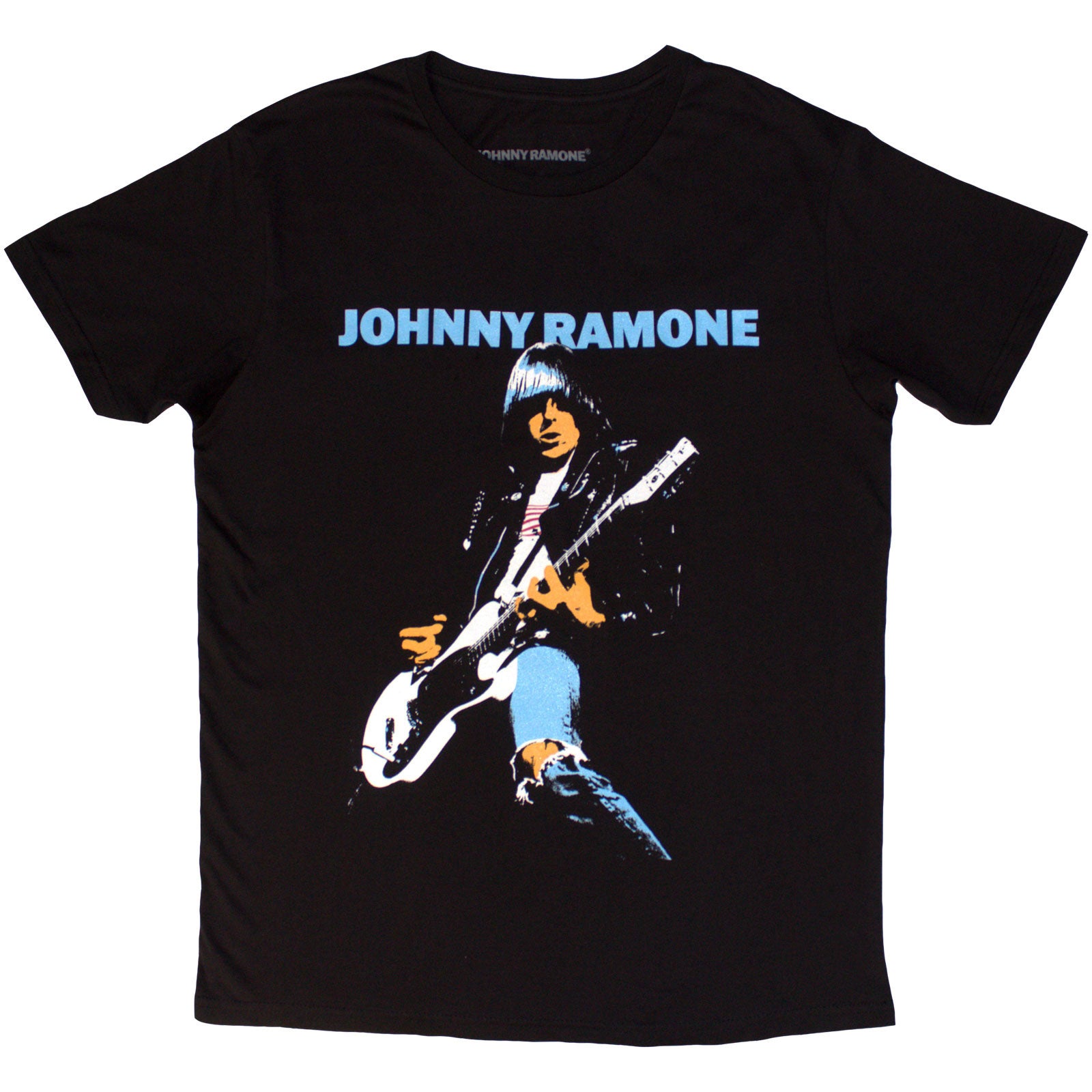 Een foto van een Johnny Ramone T-Shirt