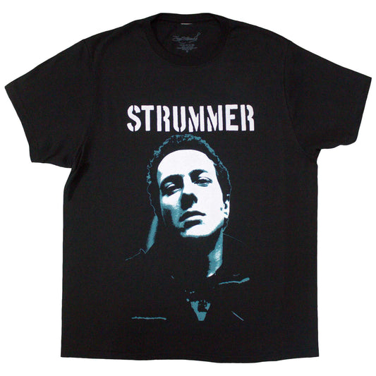 Een foto van een Joe Strummer T-Shirt
