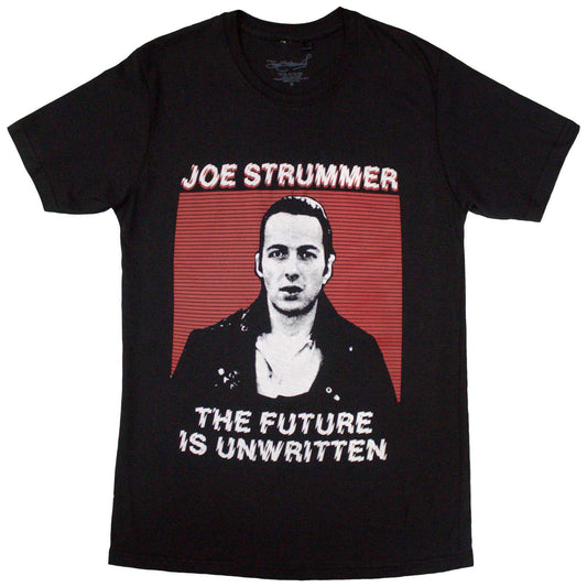 Een foto van een Joe Strummer T-Shirt