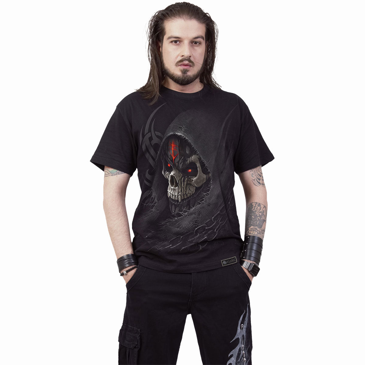 Een foto van een Spiral T-Shirt