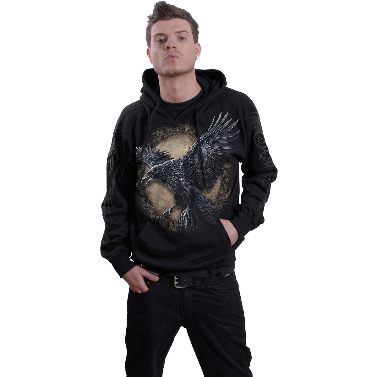 Een foto van een Spiral Hoodie