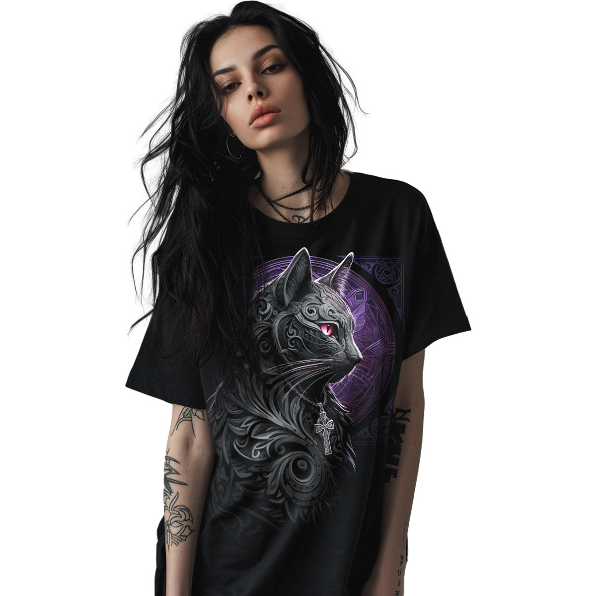 Een foto van een Spiral T-Shirt