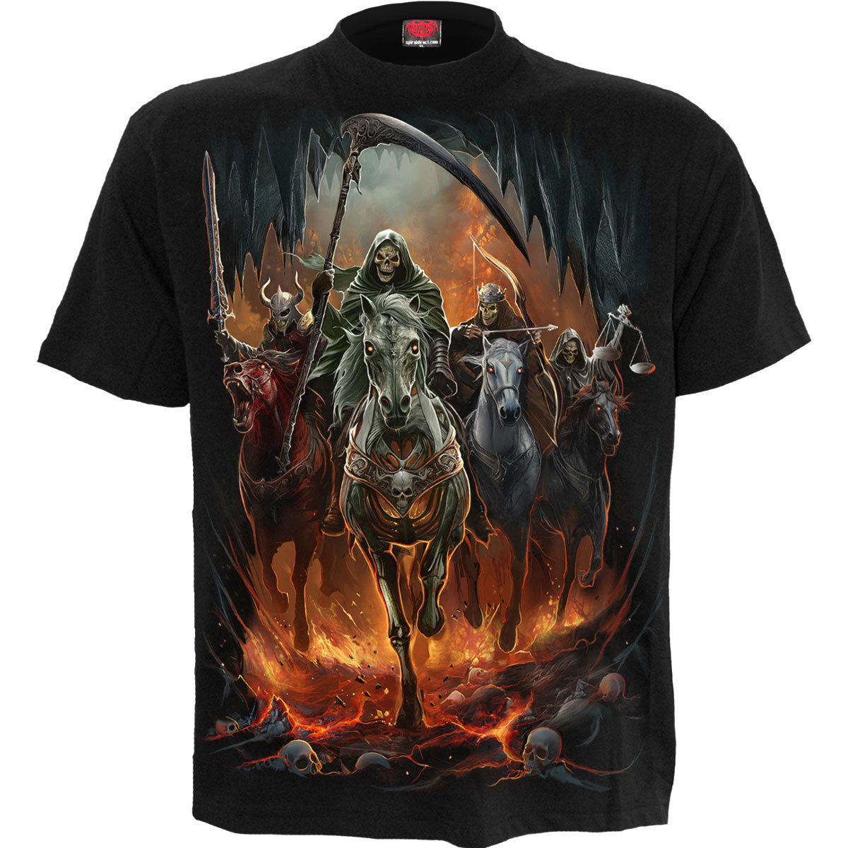 Een foto van een Spiral T-Shirt