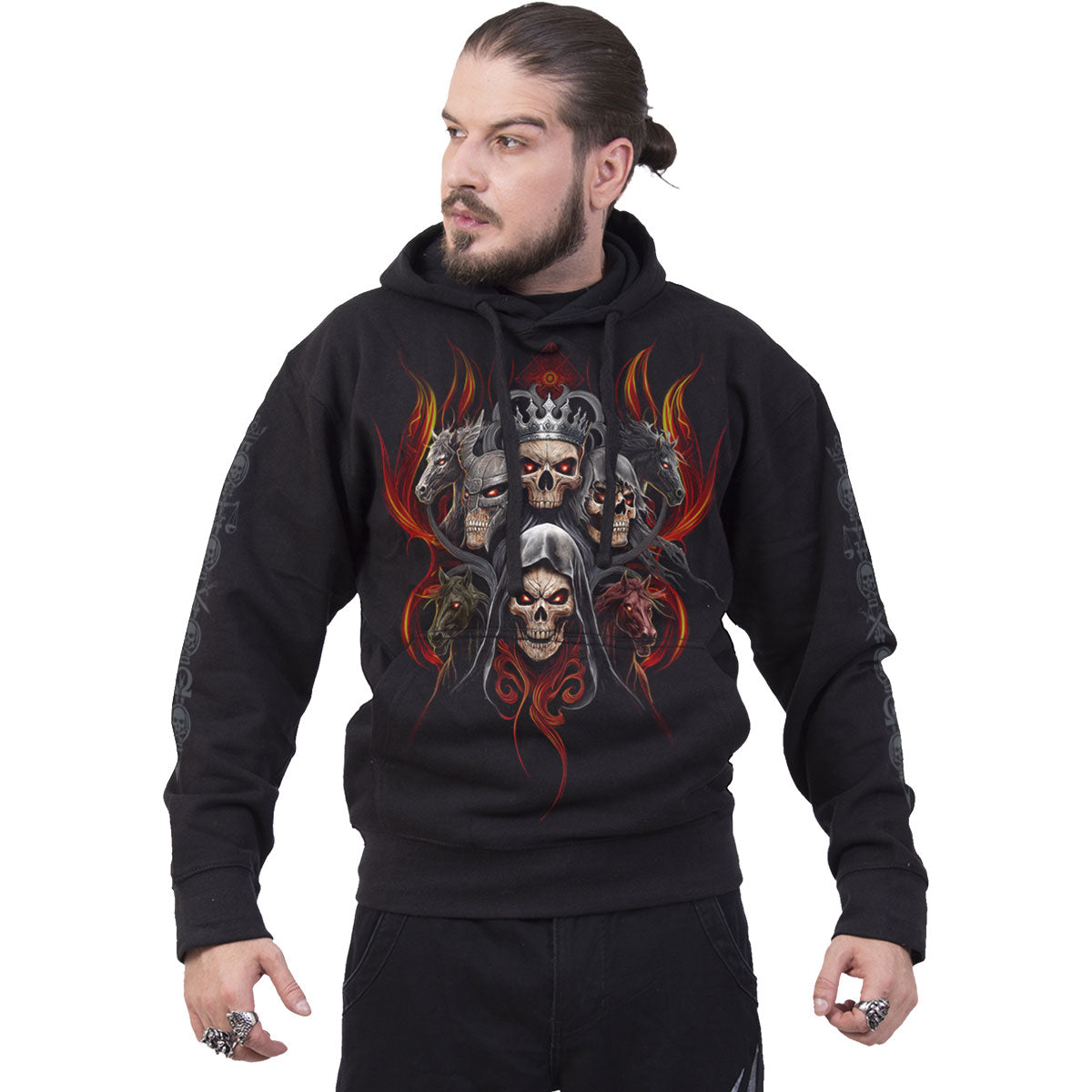 Een foto van een Spiral Hoodie