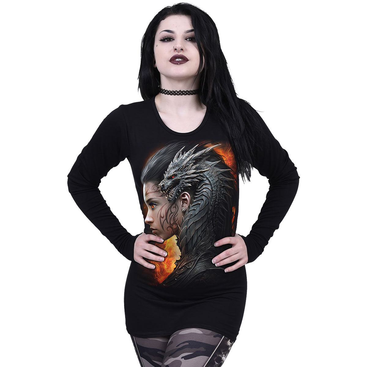 Een foto van een Spiral T-Shirt