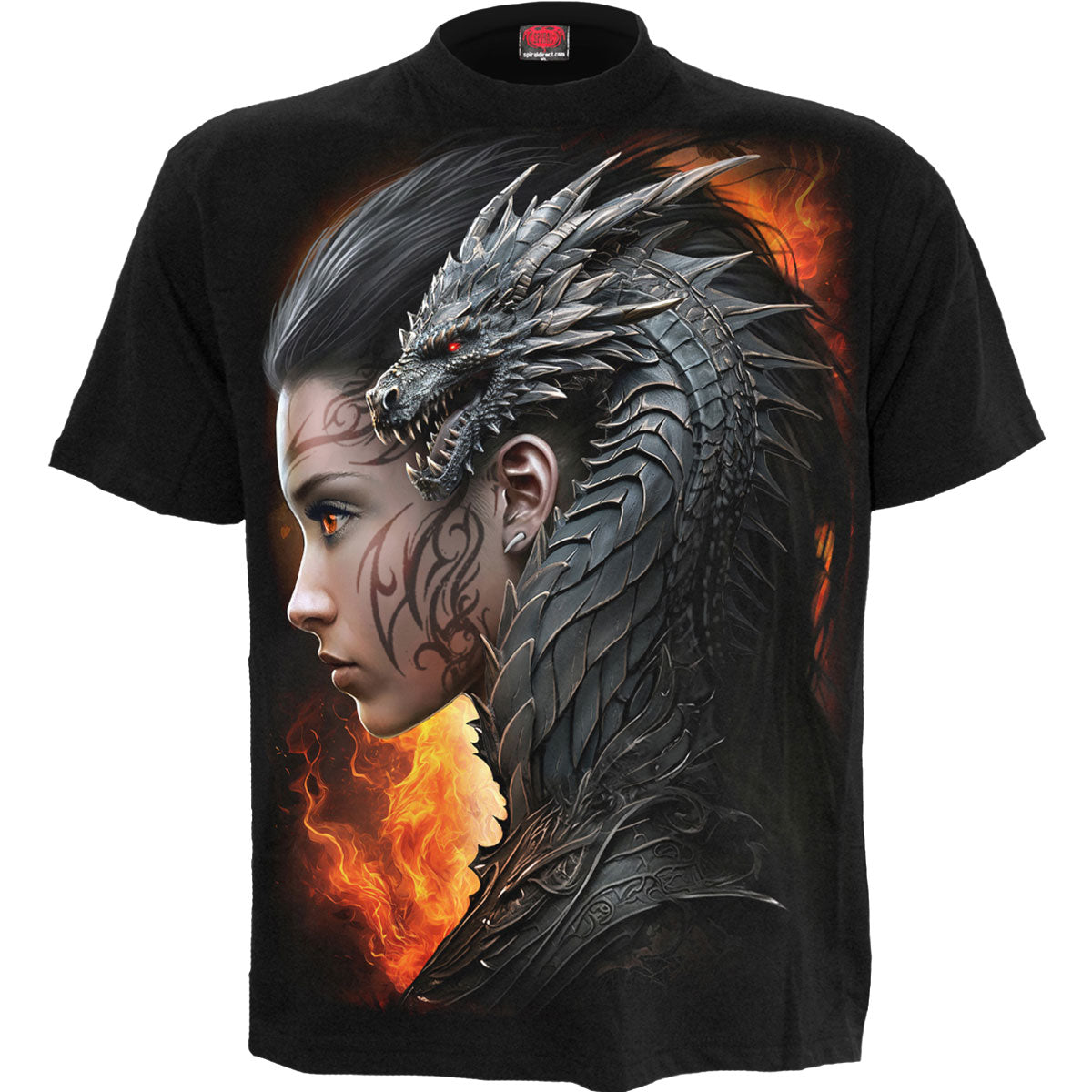 Een foto van een Spiral T-Shirt