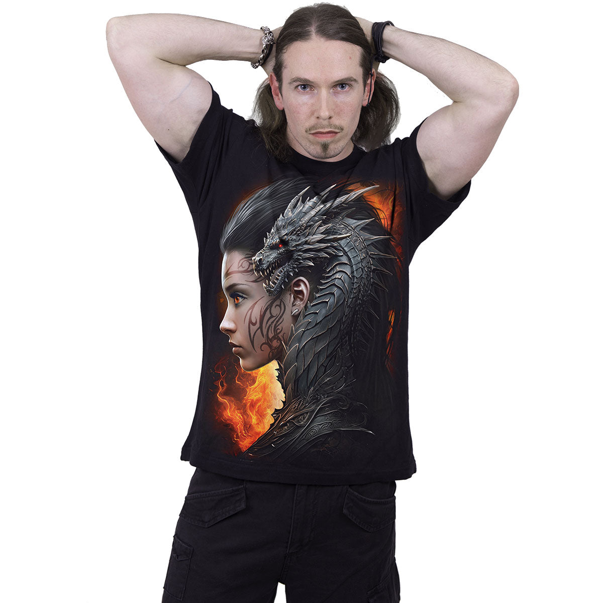 Een foto van een Spiral T-Shirt