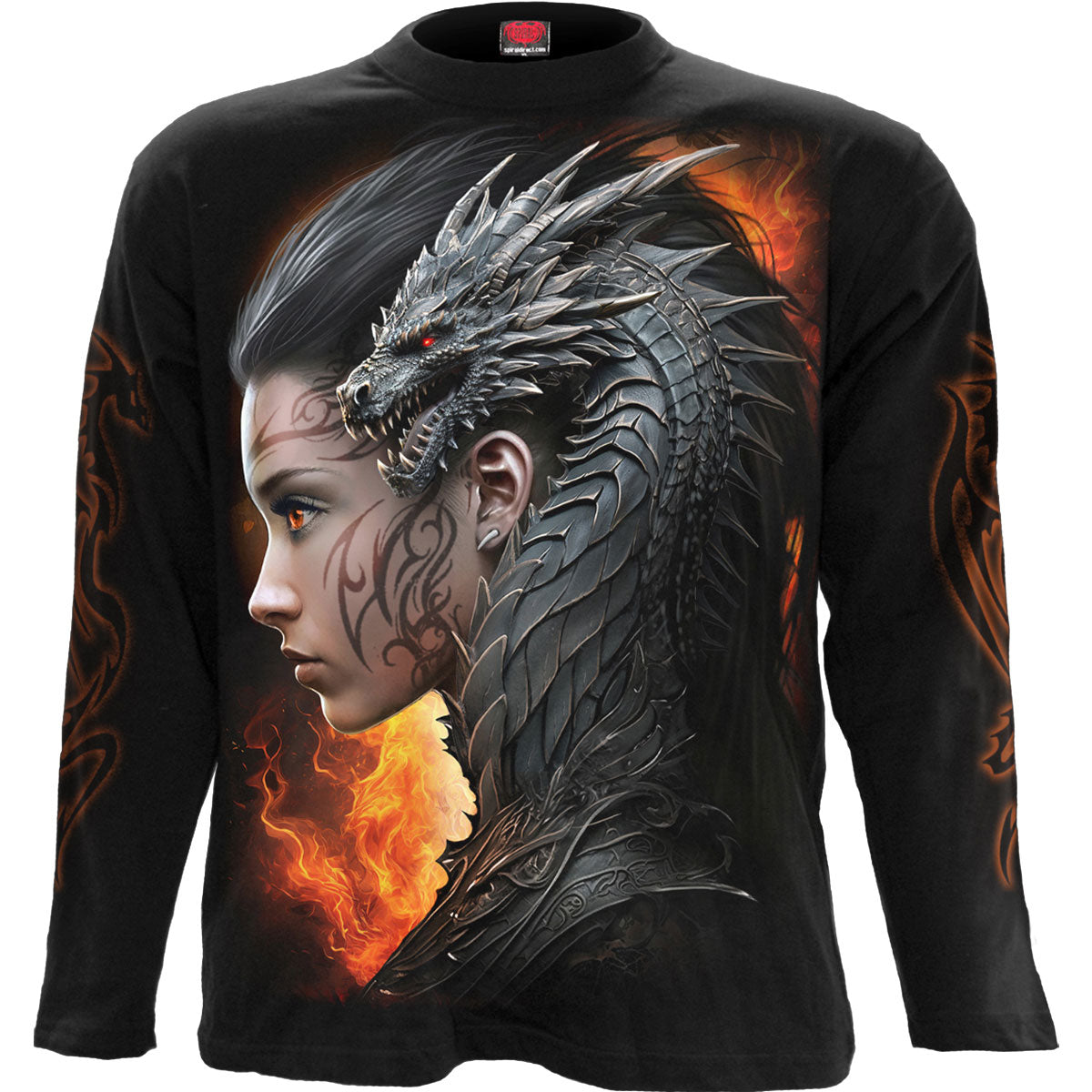 Een foto van een Spiral T-Shirt