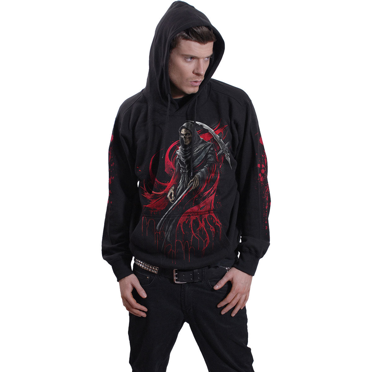 Een foto van een Spiral Hoodie