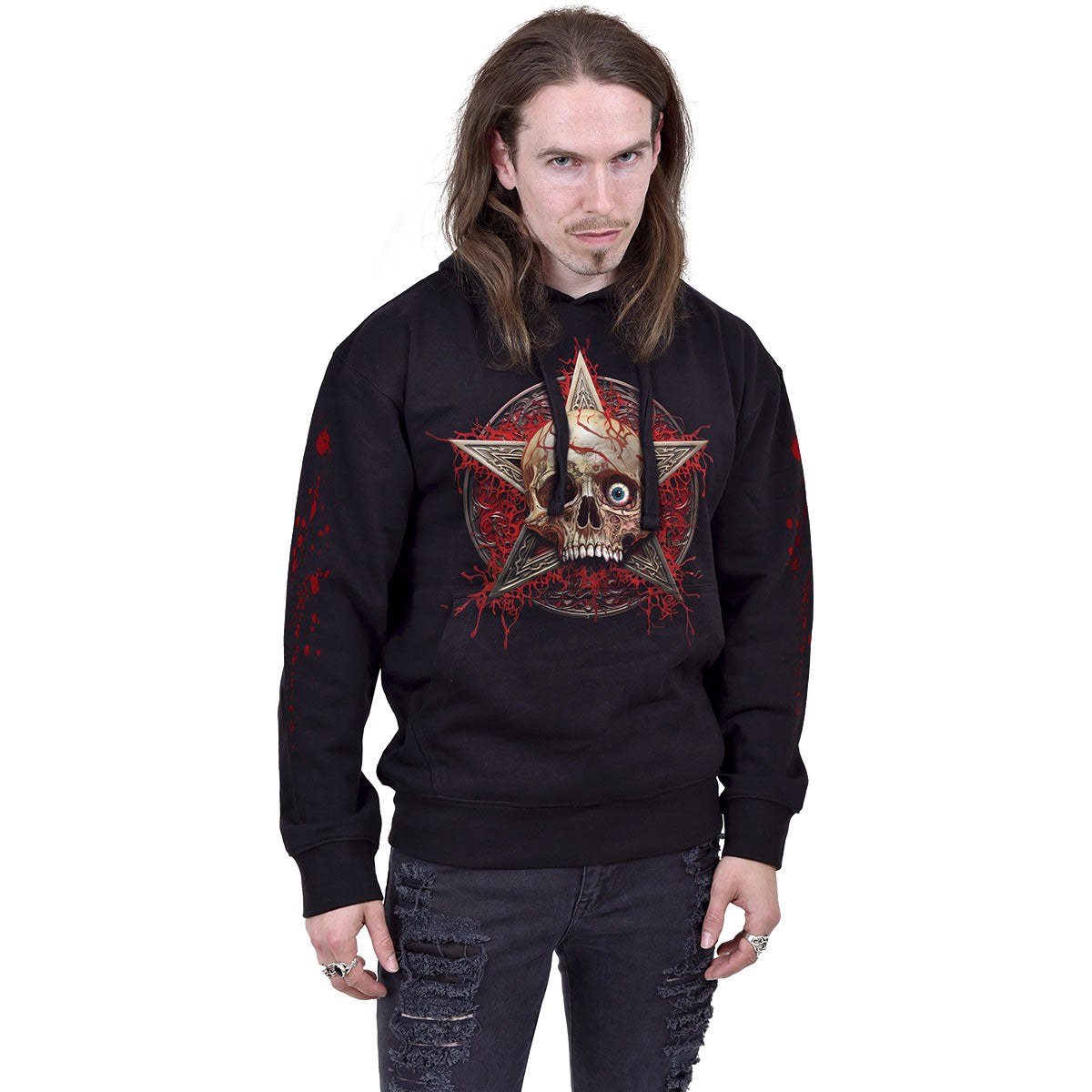 Een foto van een Spiral Hoodie