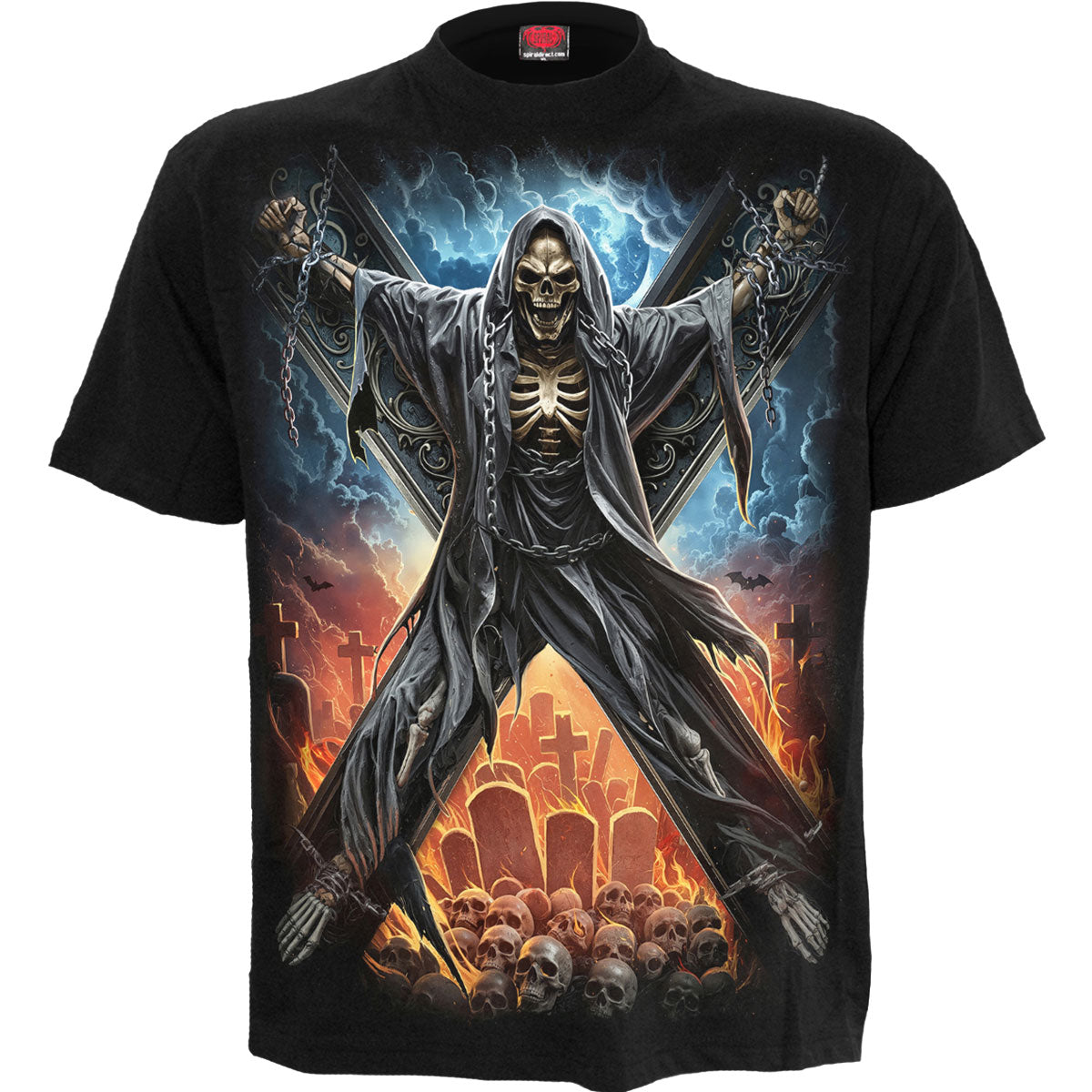 Een foto van een Spiral T-Shirt