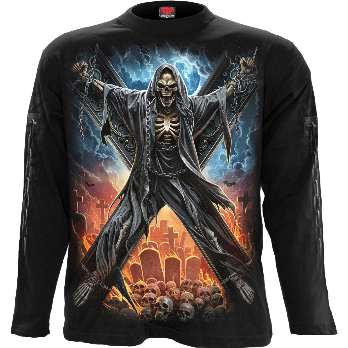 Een foto van een Spiral T-Shirt