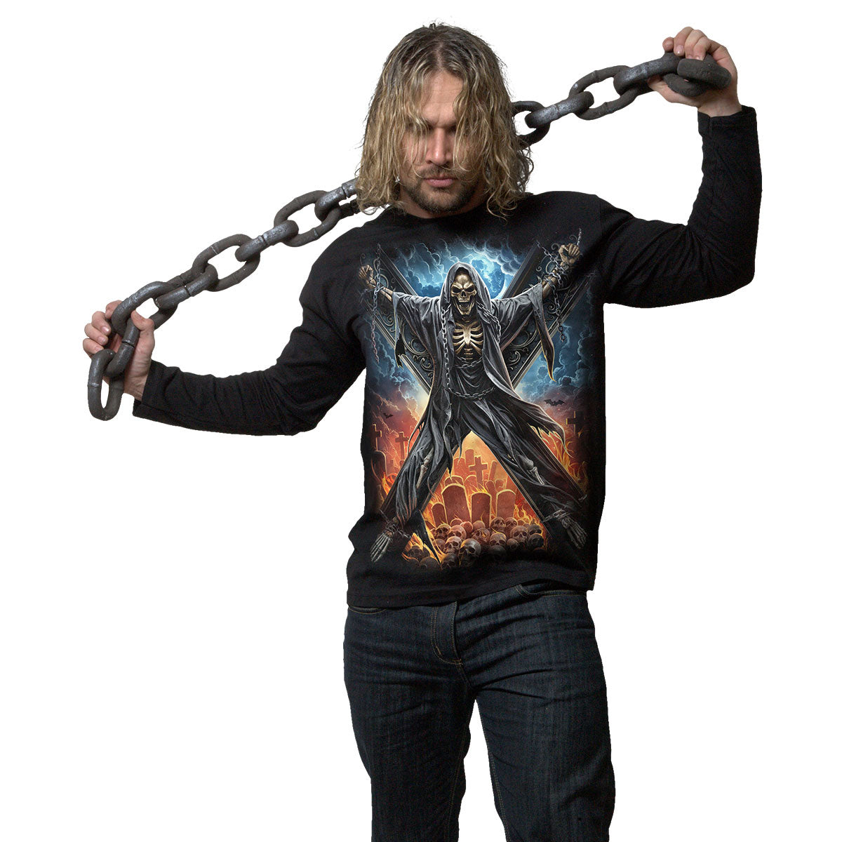 Een foto van een Spiral T-Shirt