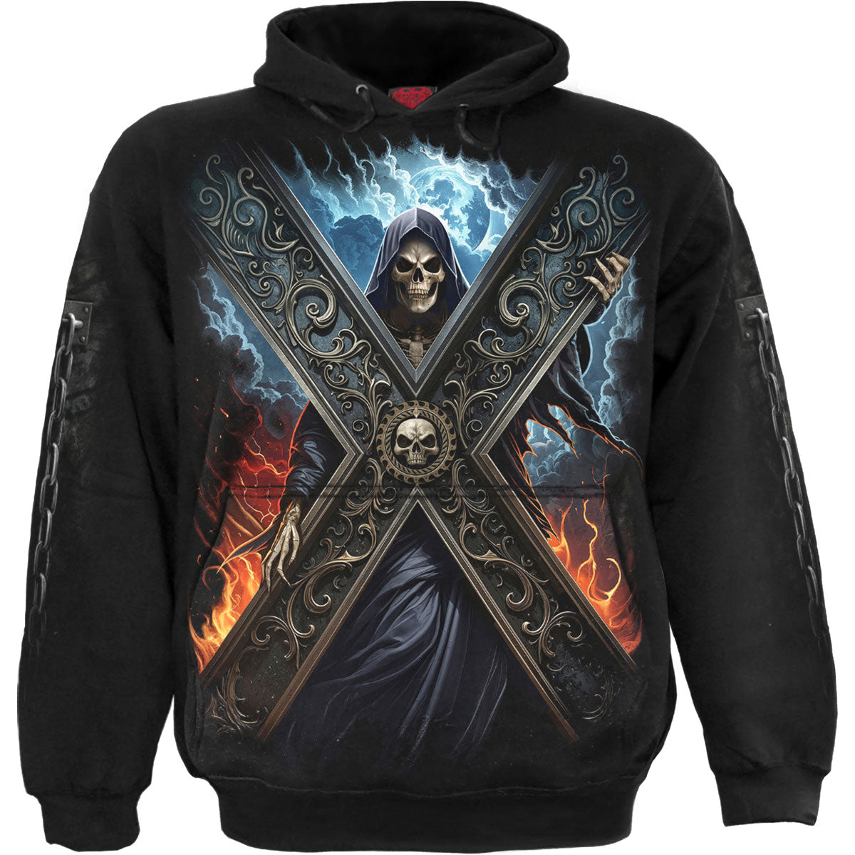 Een foto van een Spiral Hoodie
