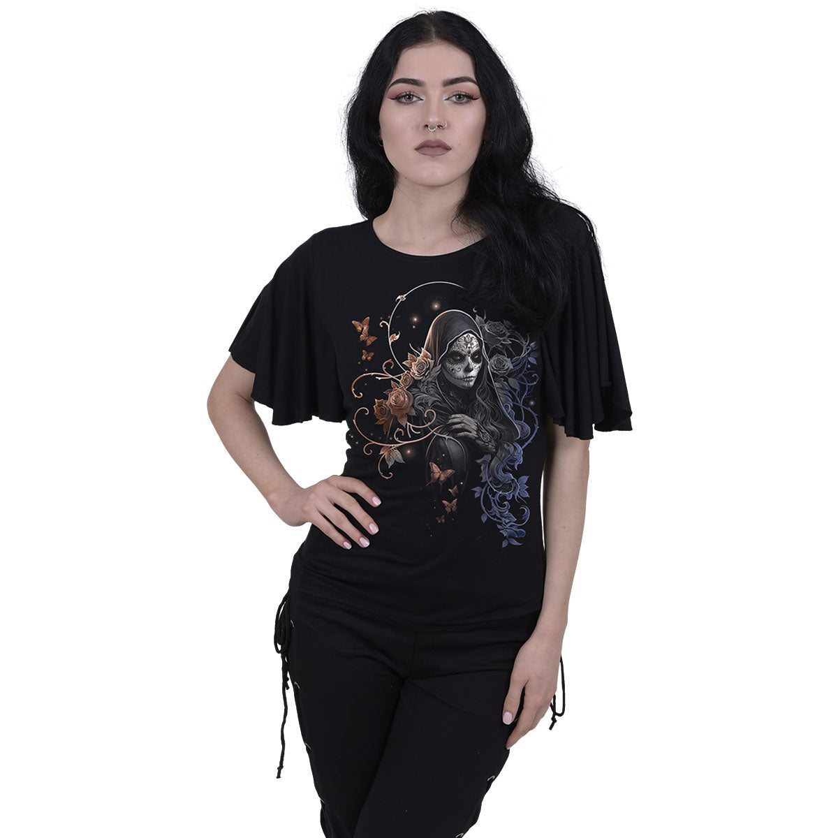 Een foto van een Spiral T-Shirt