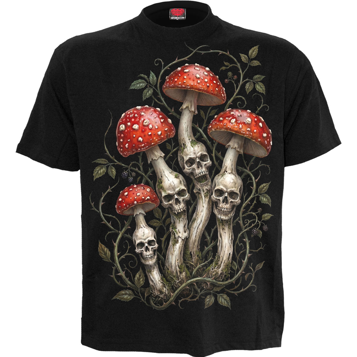 Een foto van een Spiral T-Shirt