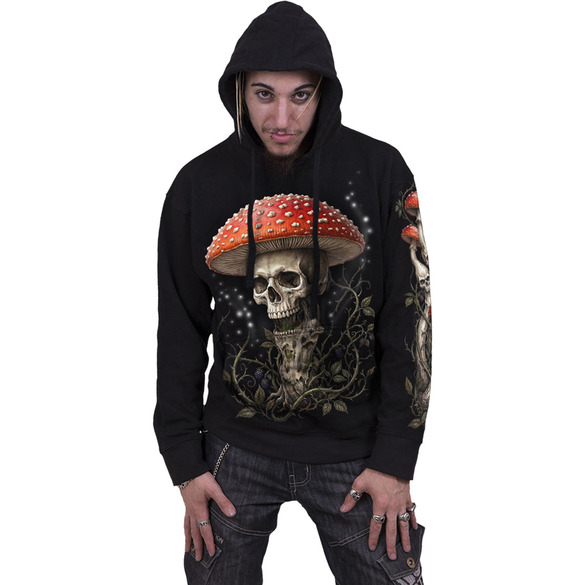 Een foto van een Spiral Hoodie