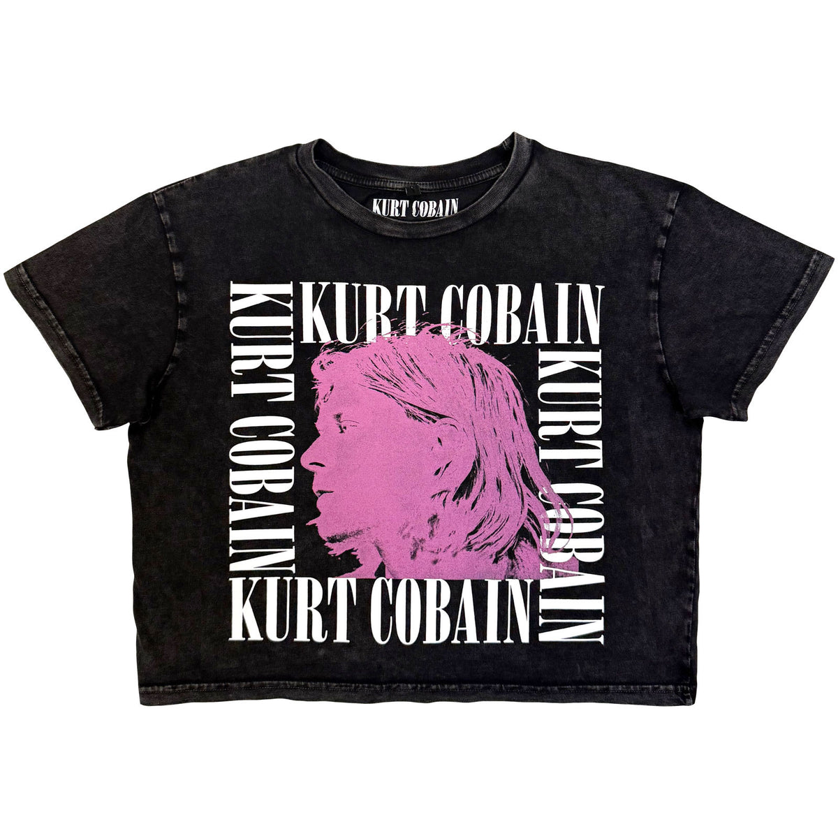 Een foto van een Kurt Cobain T-Shirt