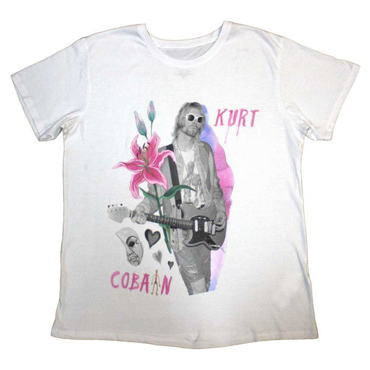 Een foto van een Kurt Cobain T-Shirt
