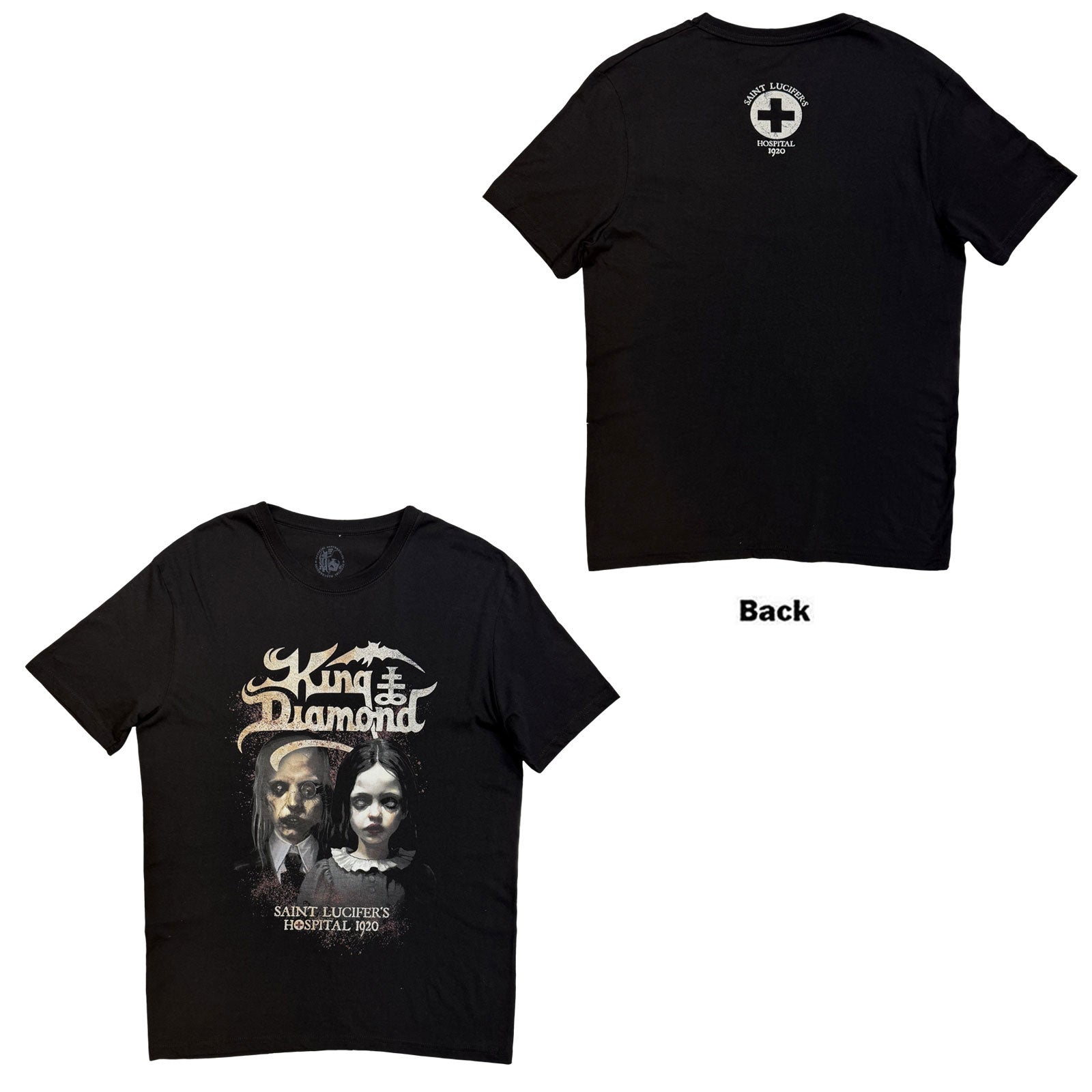 Een foto van een King Diamond T-Shirt
