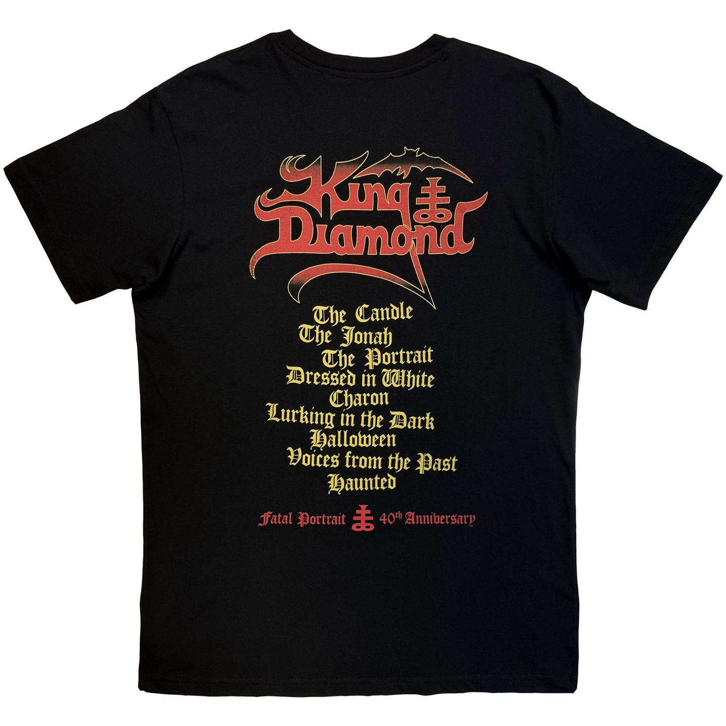 Een foto van een King Diamond T-Shirt