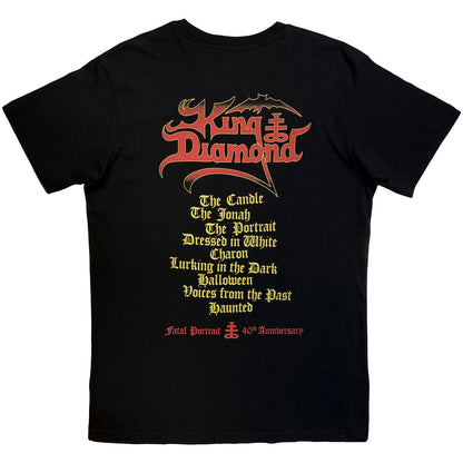 Een foto van een King Diamond T-Shirt