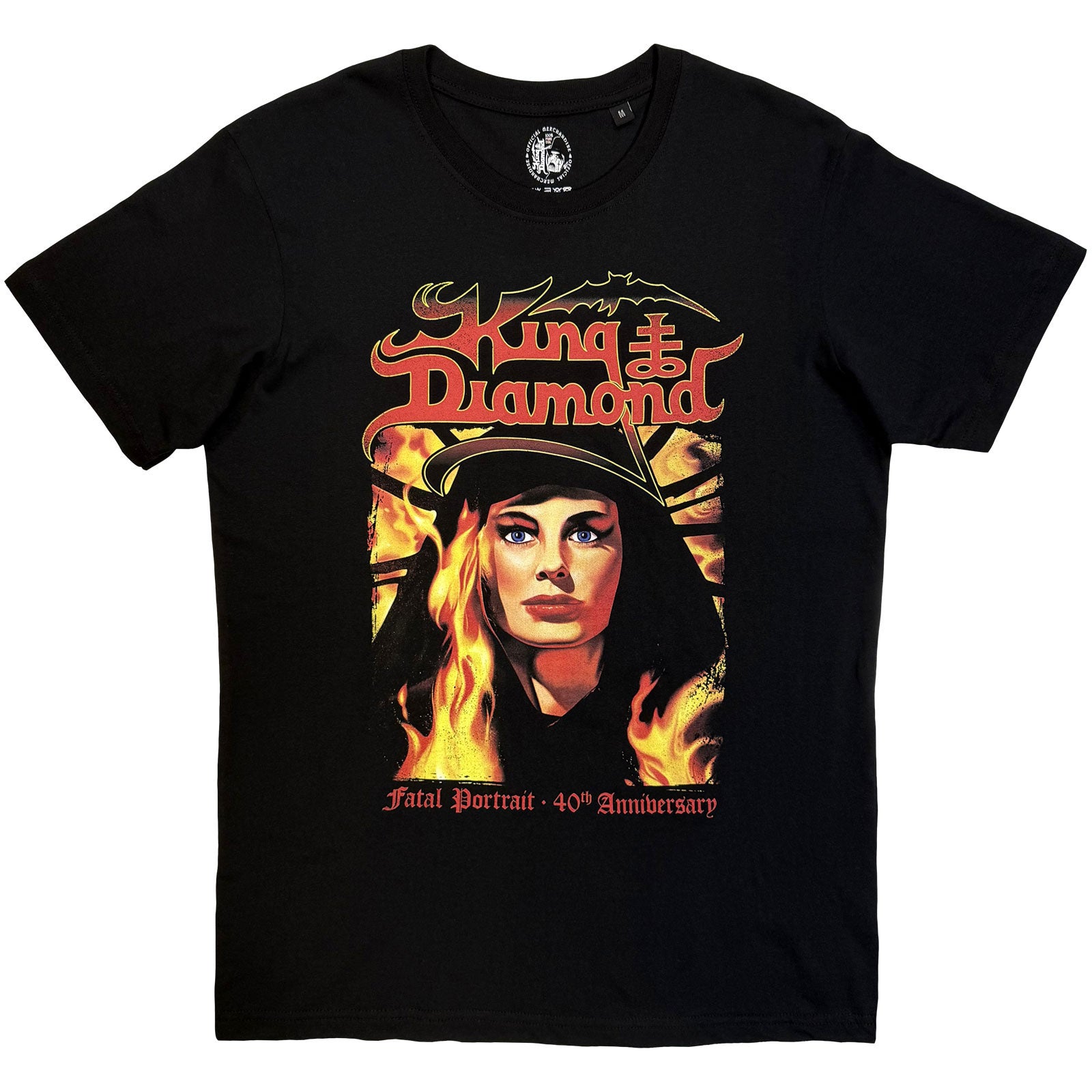 Een foto van een King Diamond T-Shirt