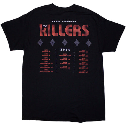 Een foto van een The Killers T-Shirt