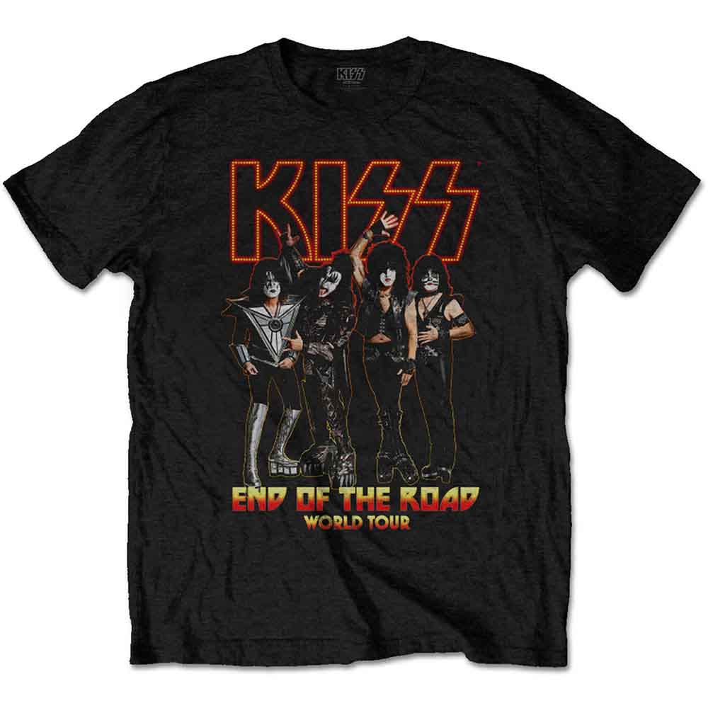 Een foto van een KISS T-Shirt