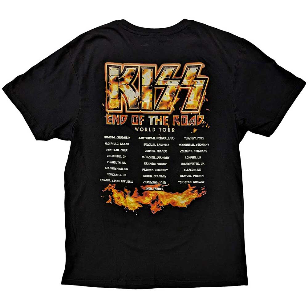 Een foto van een KISS T-Shirt