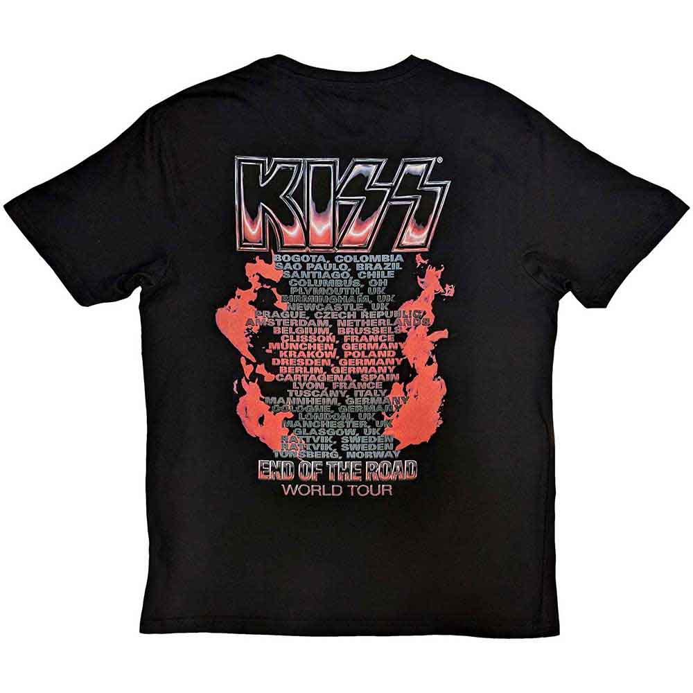Een foto van een KISS T-Shirt