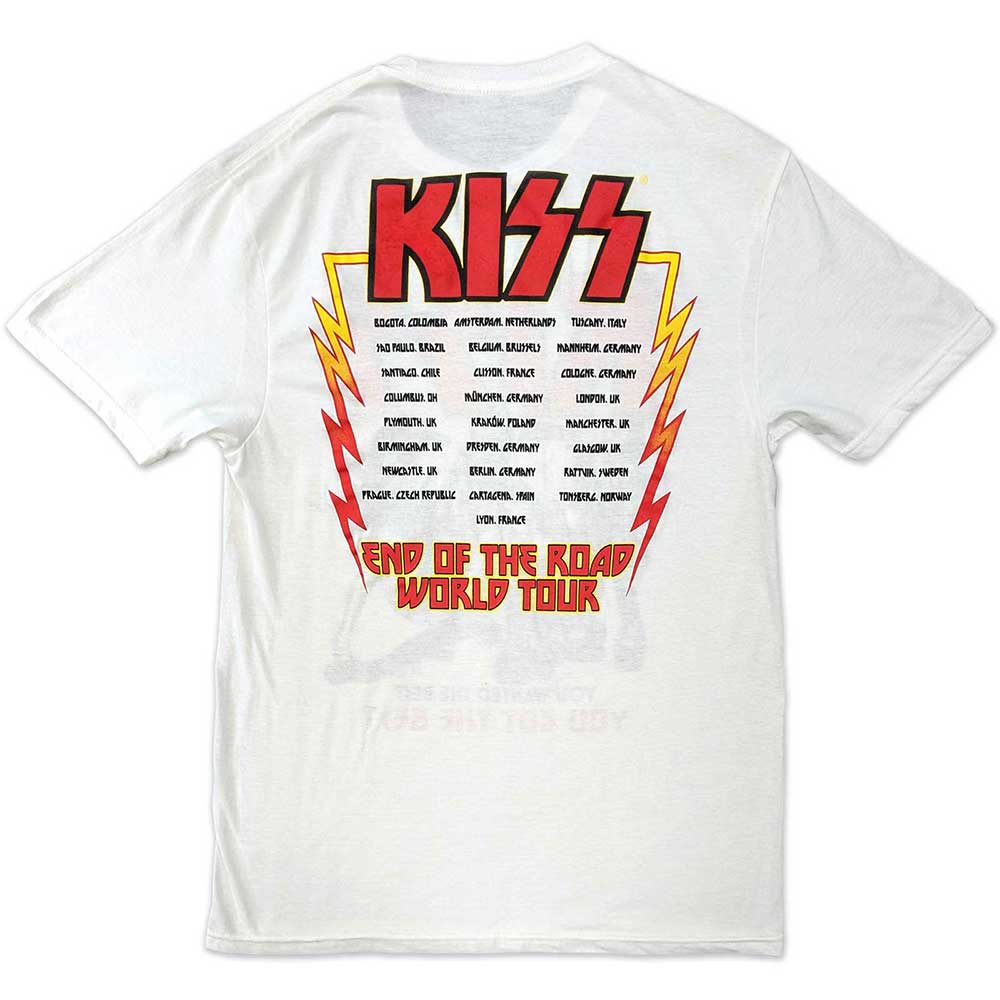 Een foto van een KISS T-Shirt