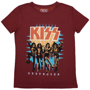 Een foto van een KISS T-Shirt