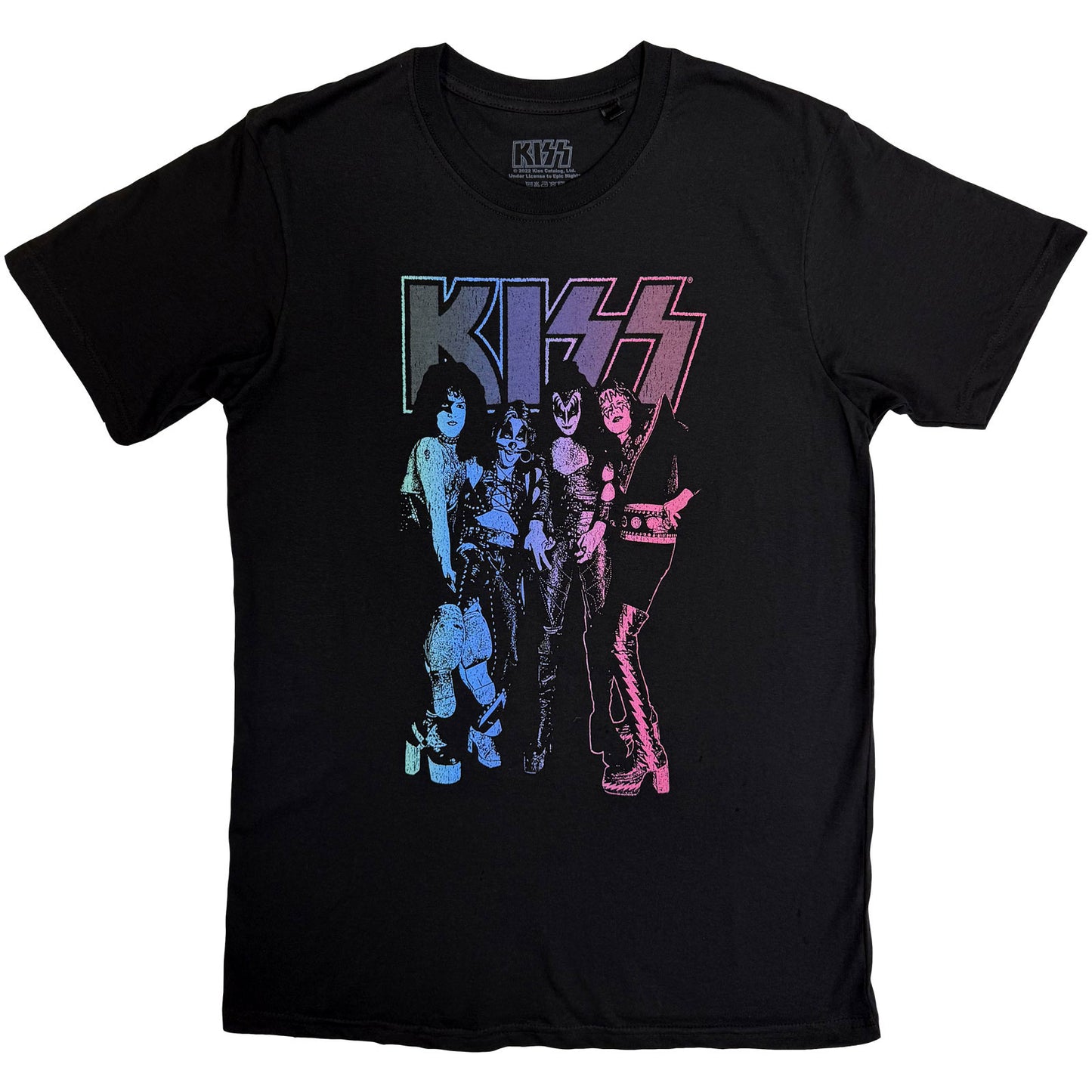 Een foto van een KISS T-Shirt