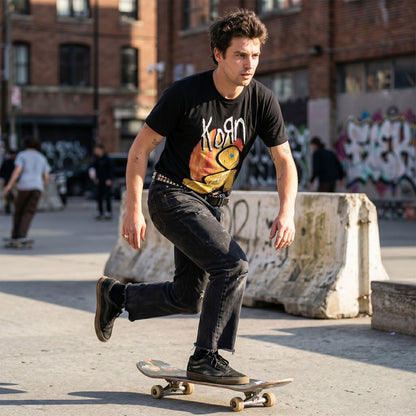 Een foto van een Korn T-Shirt