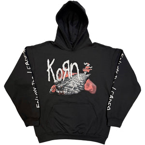 Een foto van een Korn Hoodie