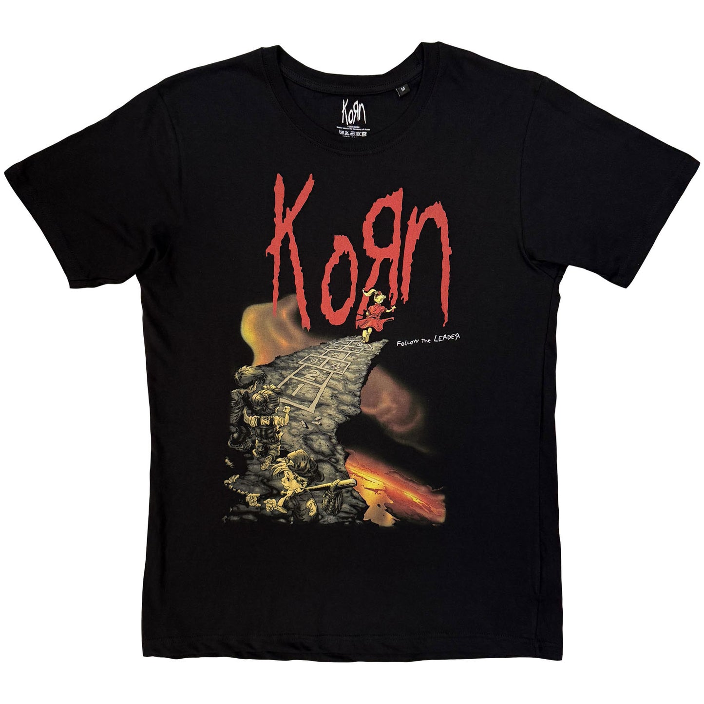 Een foto van een Korn T-Shirt