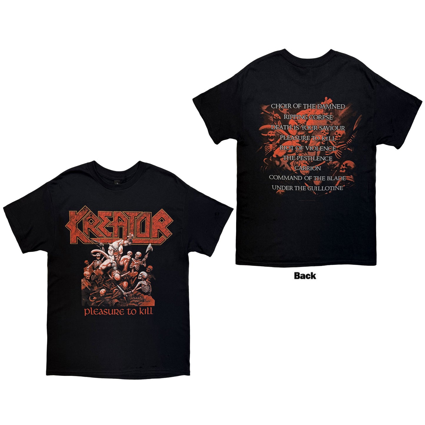 Een foto van een Kreator T-Shirt