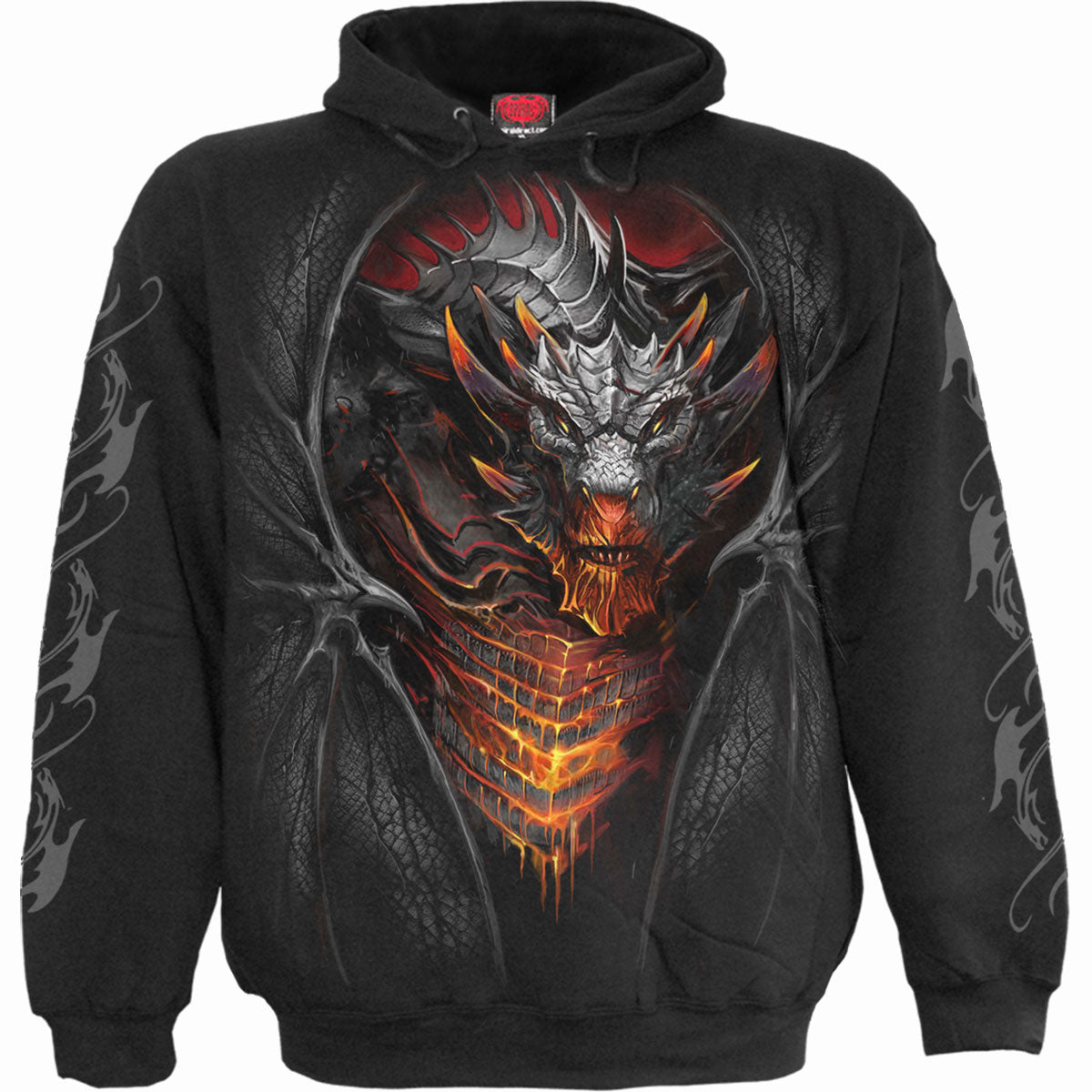 Een foto van een Spiral Hoodie