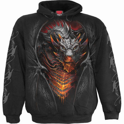 Een foto van een Spiral Hoodie
