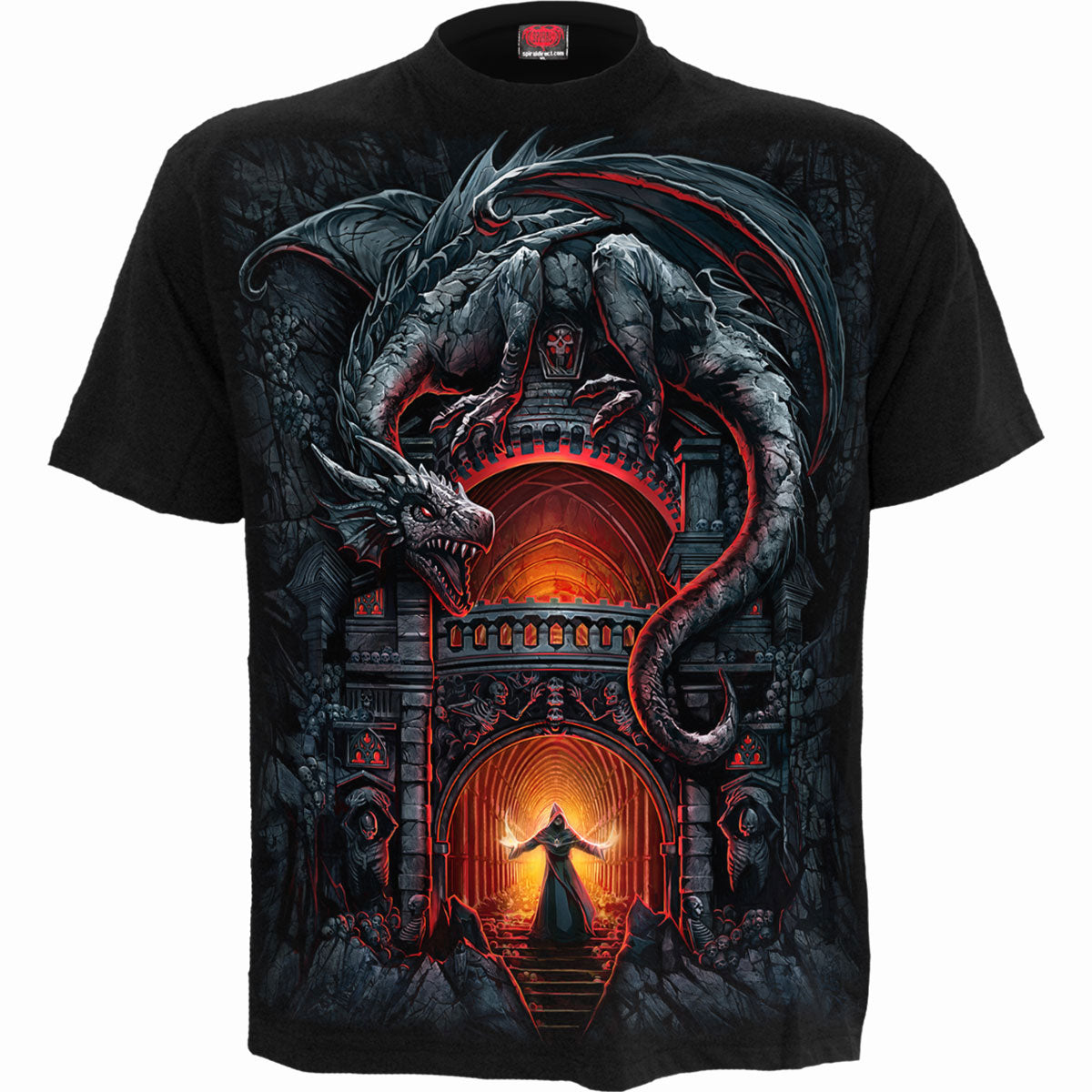 Een foto van een Spiral T-Shirt