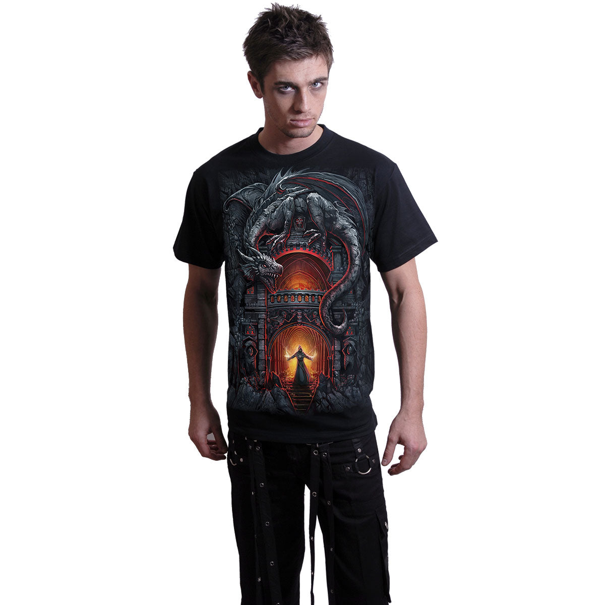 Een foto van een Spiral T-Shirt