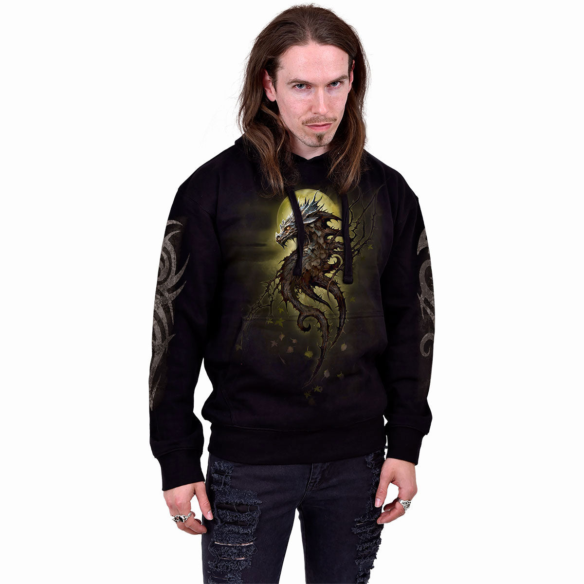 Een foto van een Spiral Hoodie