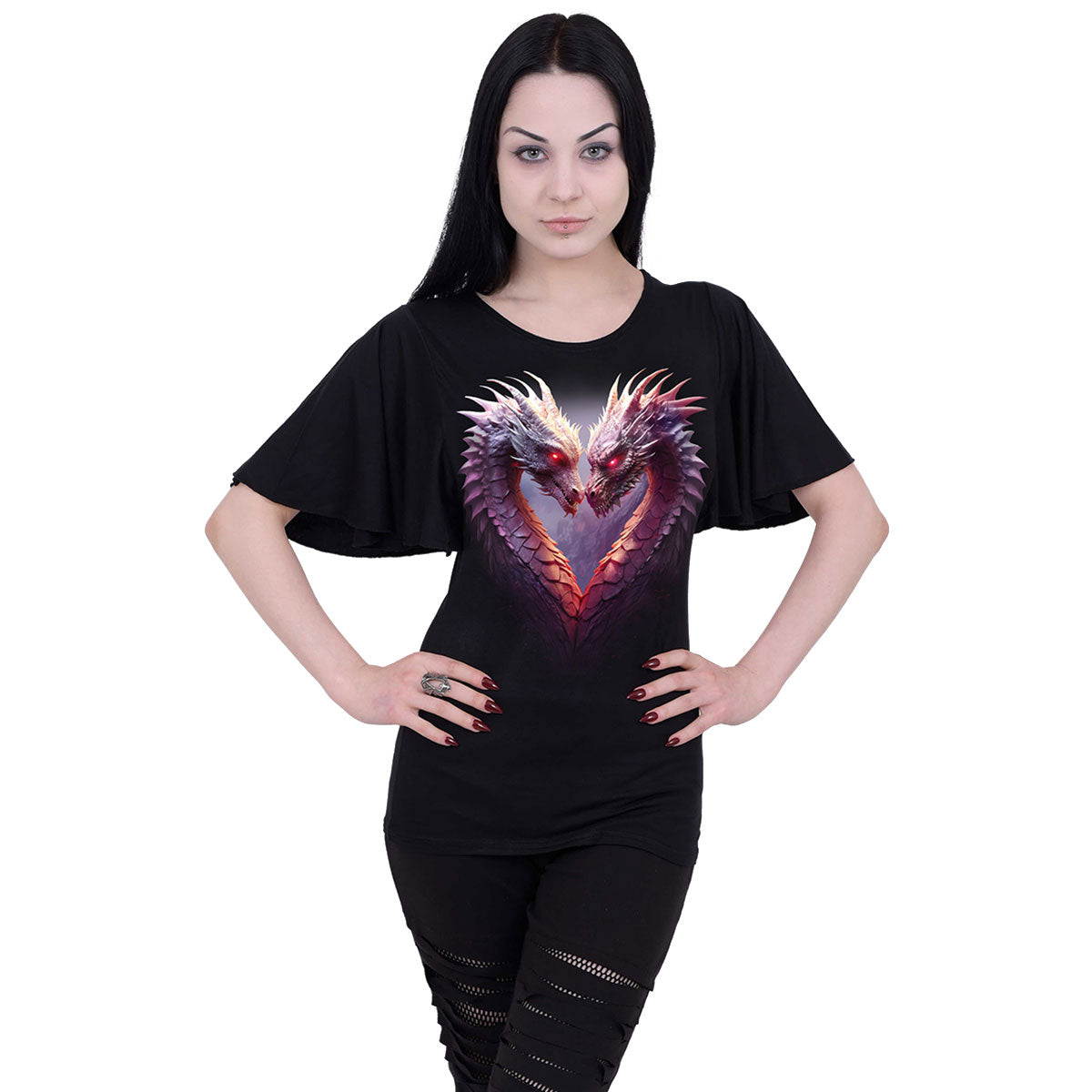 Een foto van een Spiral T-Shirt