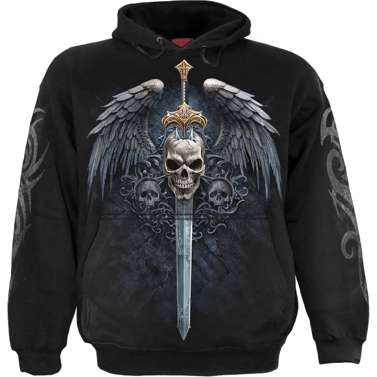 Een foto van een Spiral Hoodie