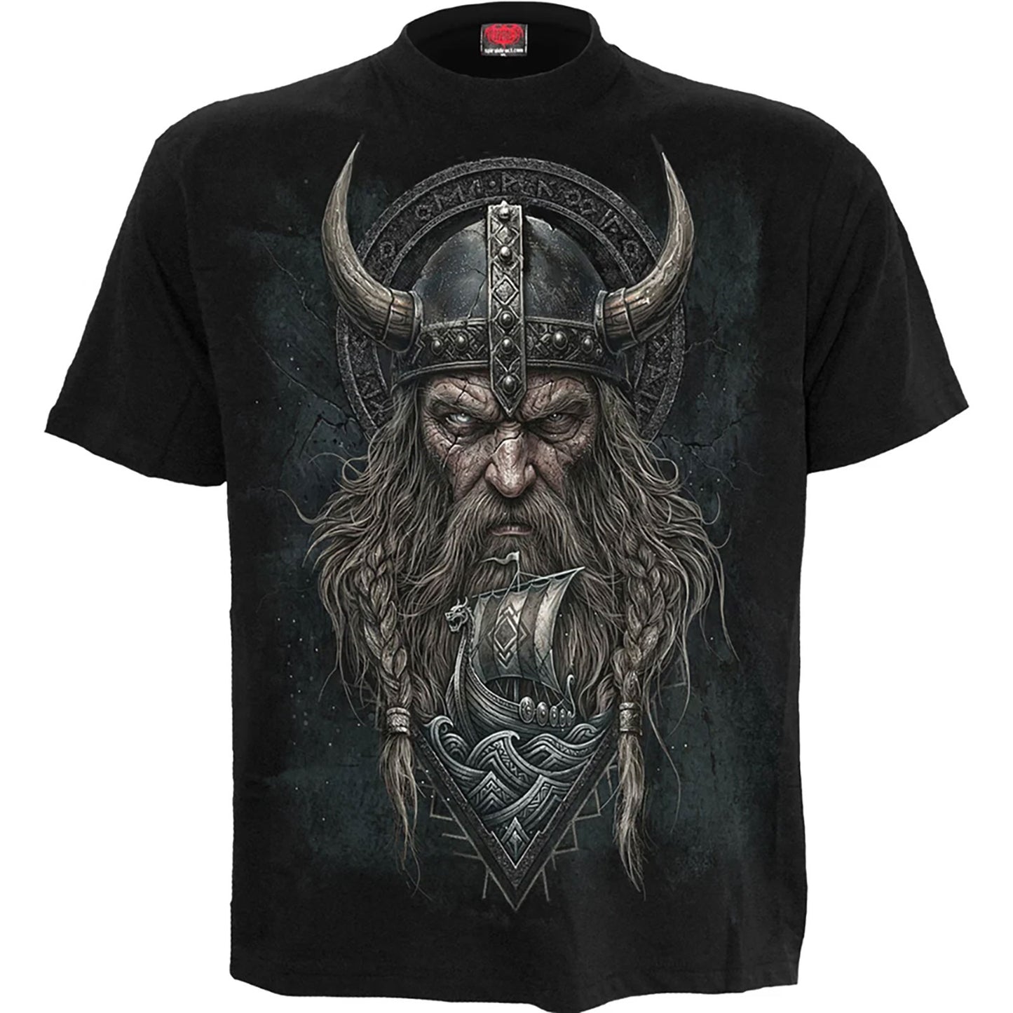Een foto van een Spiral T-Shirt