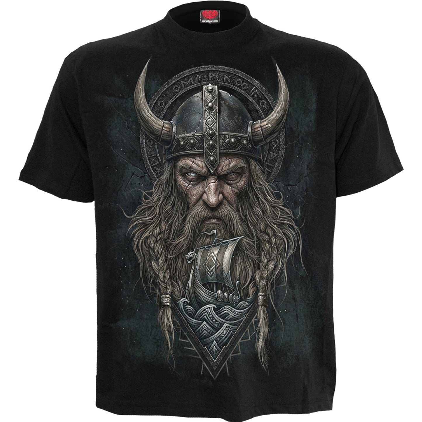 Een foto van een Spiral T-Shirt