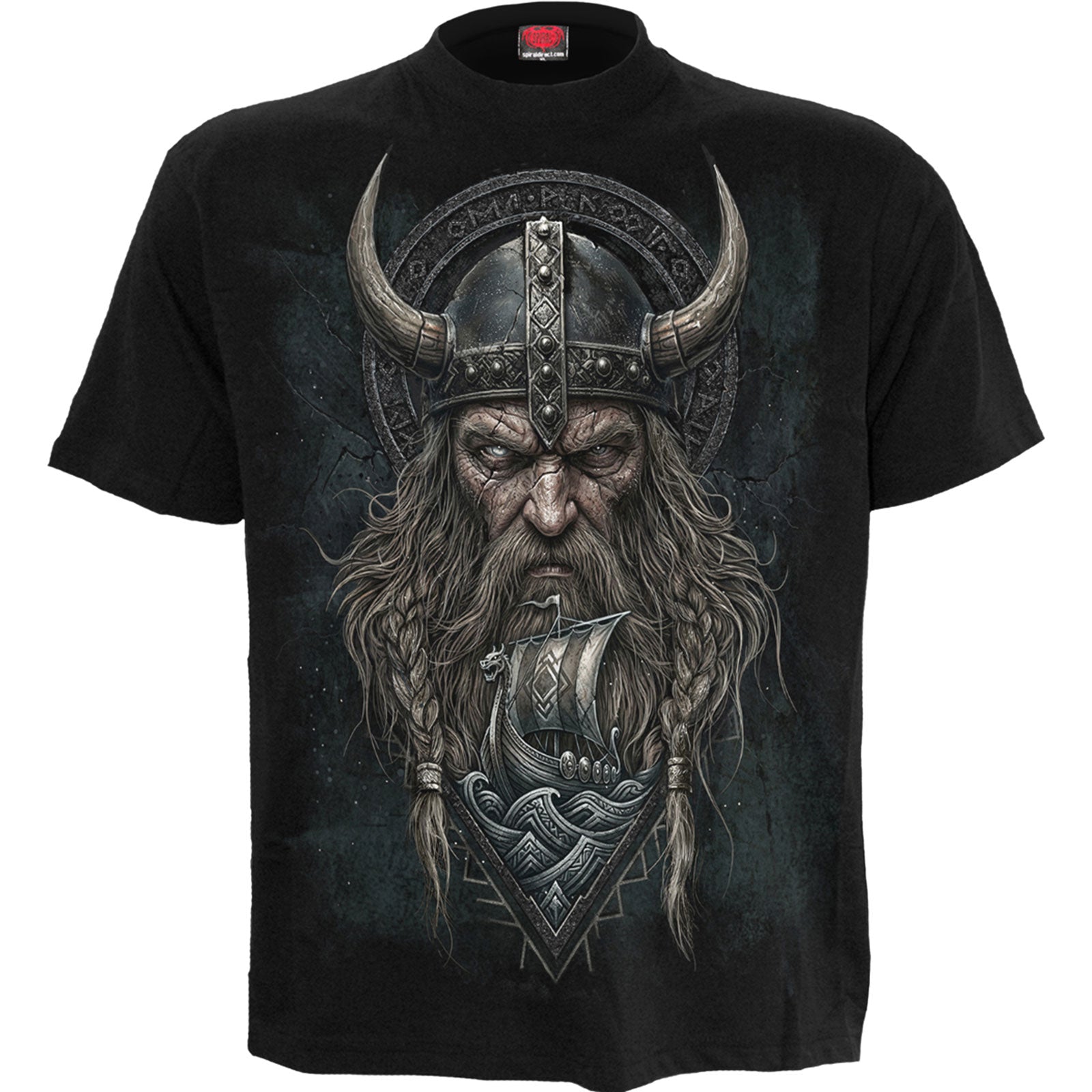 Een foto van een Spiral T-Shirt