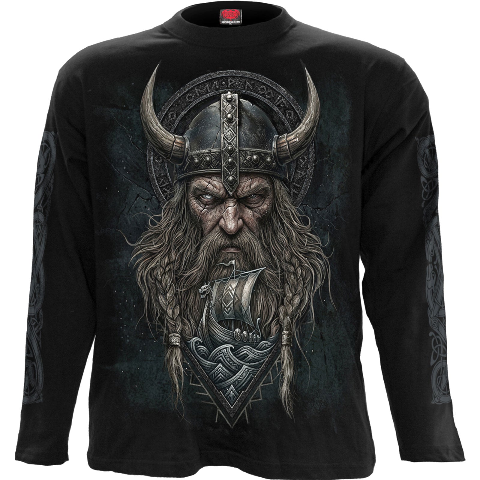 Een foto van een Spiral T-Shirt